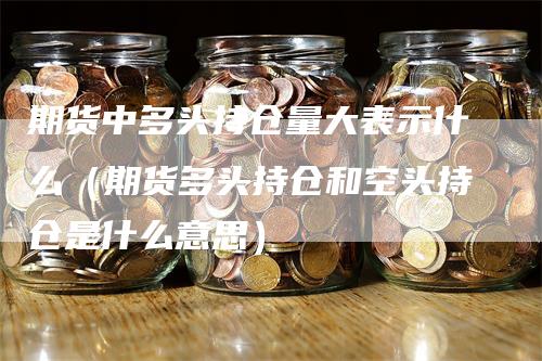 期货中多头持仓量大表示什么（期货多头持仓和空头持仓是什么意思）